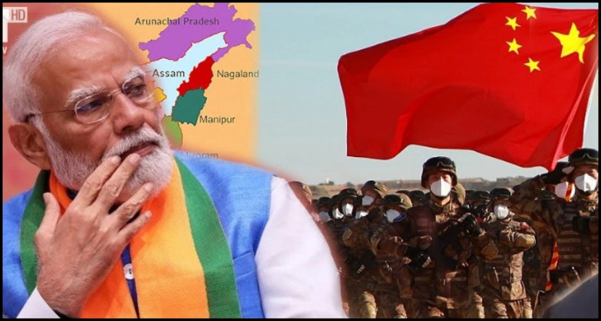 চাঞ্চল্যকর তথ্য; ভারতের সেভেন সিস্টার্সের ৬০ কিলোমিটার দখল করলো চীন