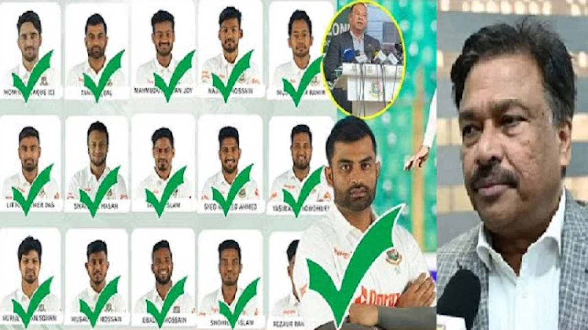 একাধিক নতুন মুখ নিয়ে ভারতের বিপক্ষে প্রথম টেস্টের জন্য শক্তিশালী দল ঘোষণা