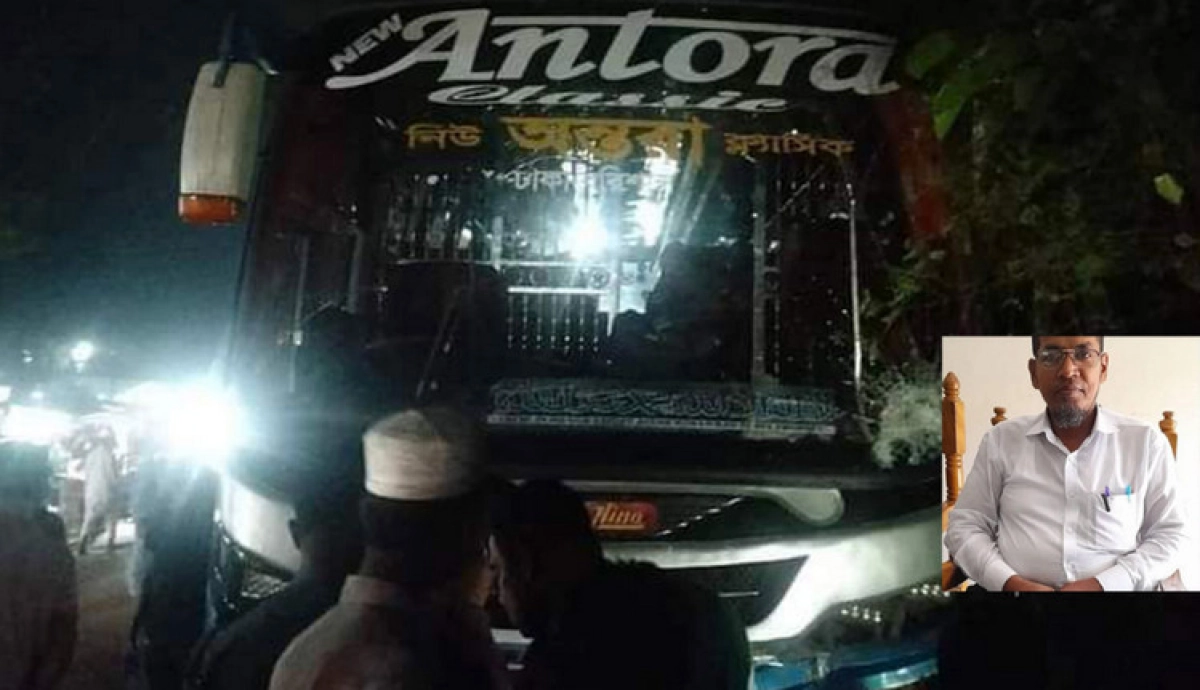 এই মাত্র পাওয়া ; বাসচাপায় জামায়াত নেতার মৃত্যু