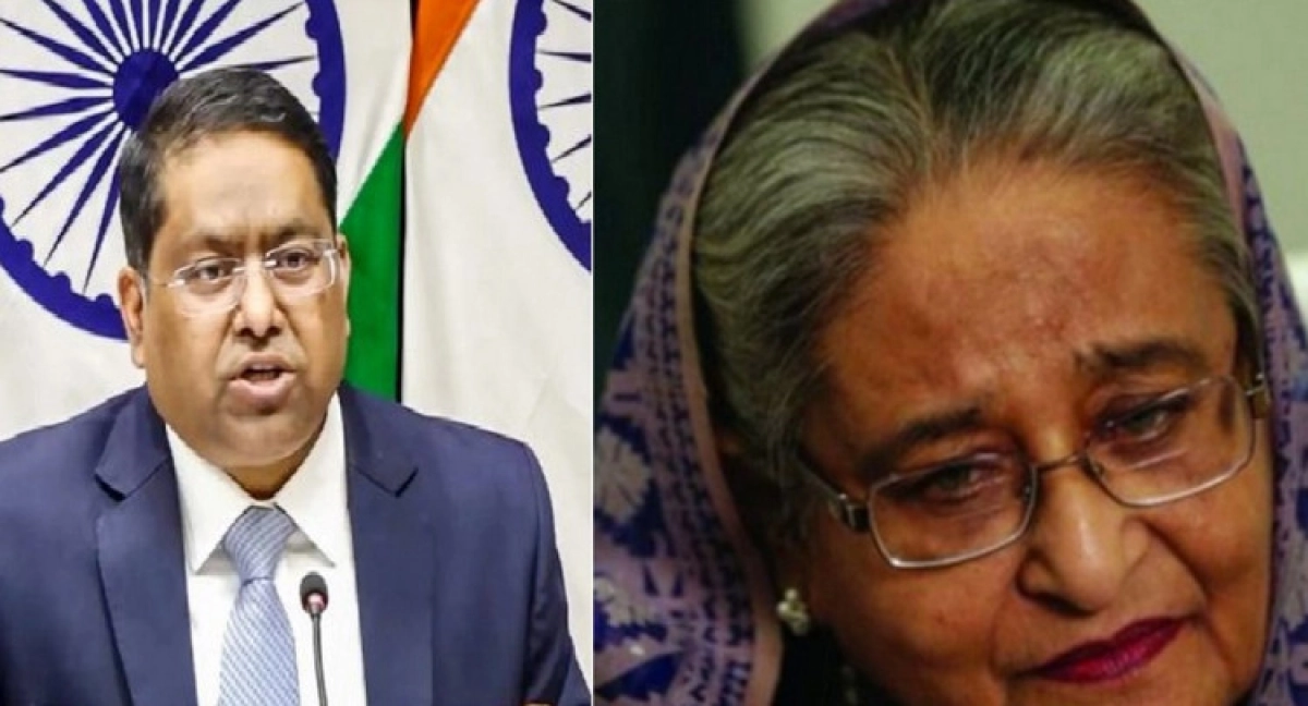দেশ পালানো হাসিনাকে ফেরতের চিঠি পেয়ে বাংলাদেশকে যা জানাল ভারত