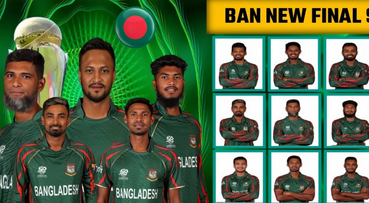 শেষ মুহূর্তে বাংলাদেশের চ্যাম্পিয়ন্স ট্রফি স্কোয়াডে বড় পরিবর্তন