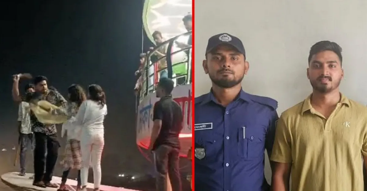 লঞ্চে দুই তরুণীকে মারধরের ঘটনায় ভাইরাল যুবক থানায় আত্মসমর্পণ