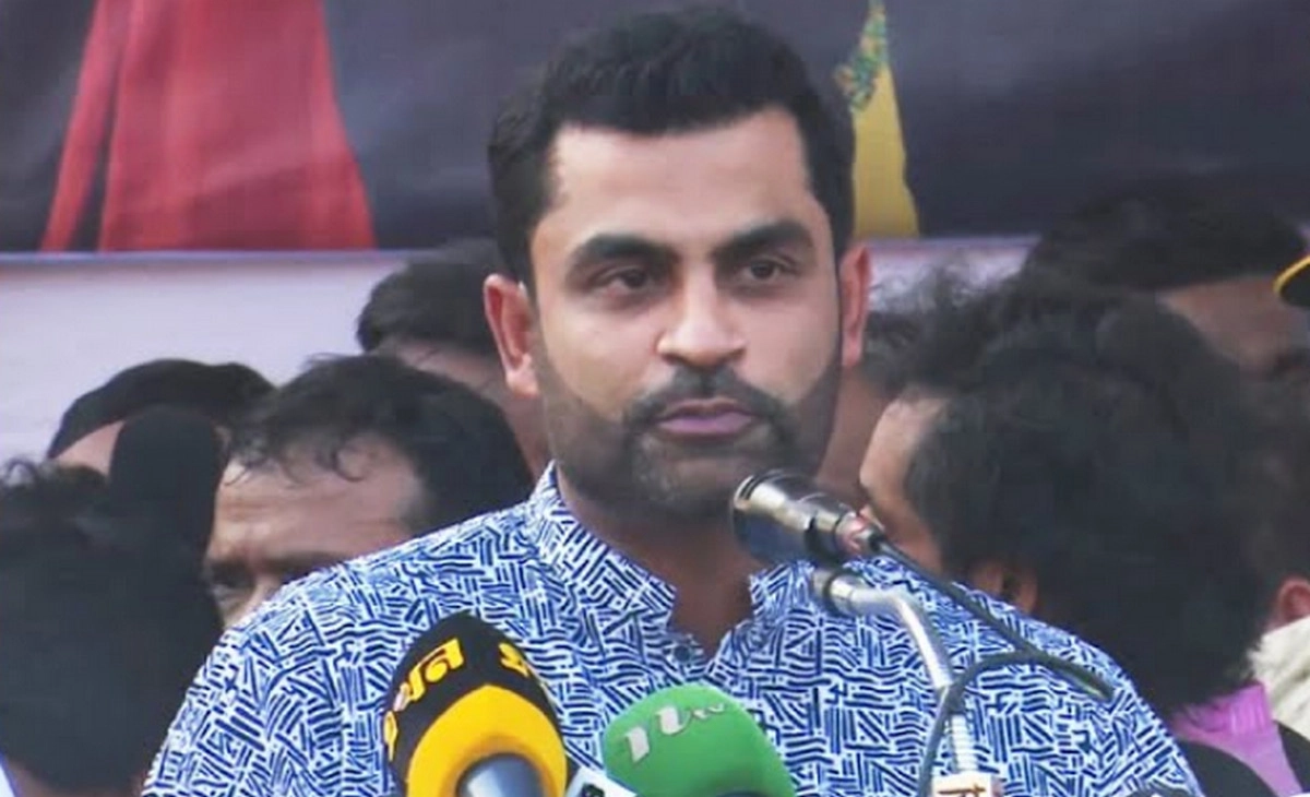 বিএনপির সমাবেশে এসে যা বললেন তামিম ইকবাল