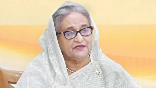 আওয়ামী লীগকে নিষিদ্ধ প্রসঙ্গে শেখ হাসিনার বক্তব্য