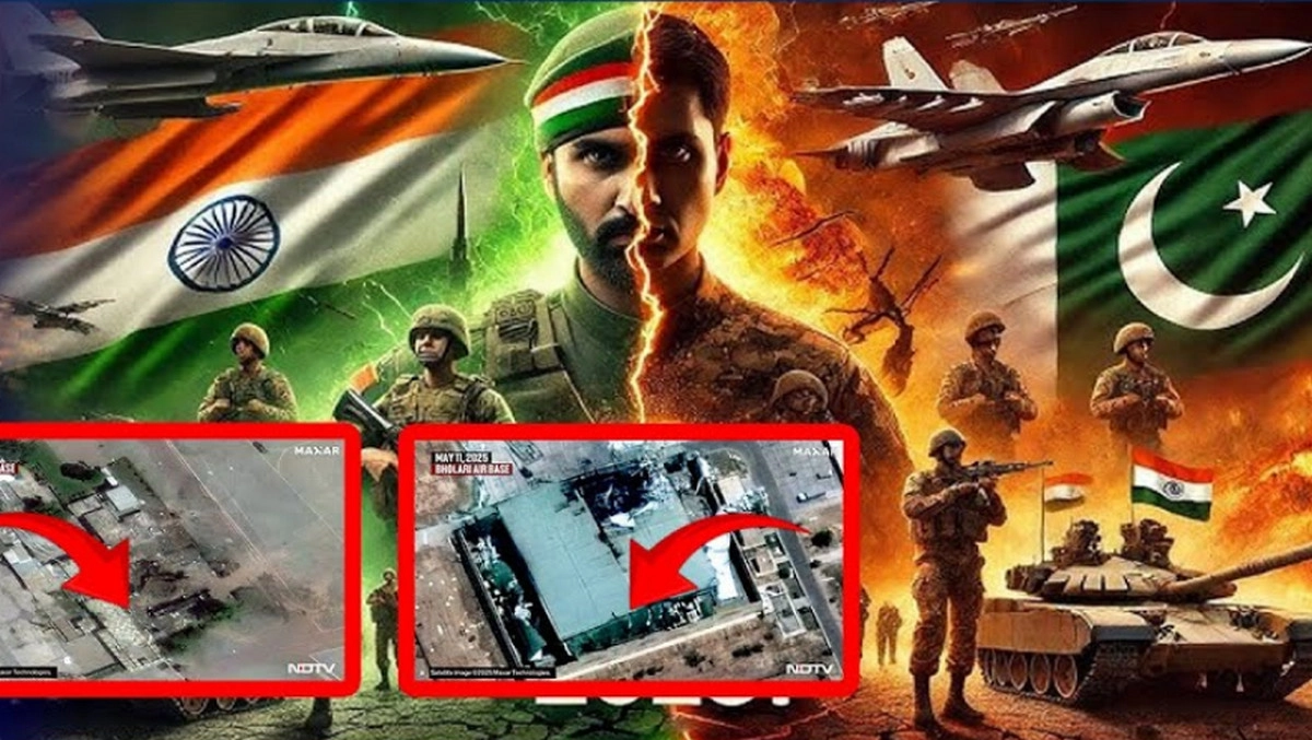 প্রকাশ পেলো পাকিস্তানে ভারতীয় হামলার স্যাটেলাইট ছবি