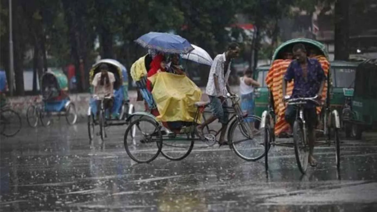 দেশের যেসব জেলায় সারাদিন বজ্রসহ ভারী বৃষ্টির আভাস