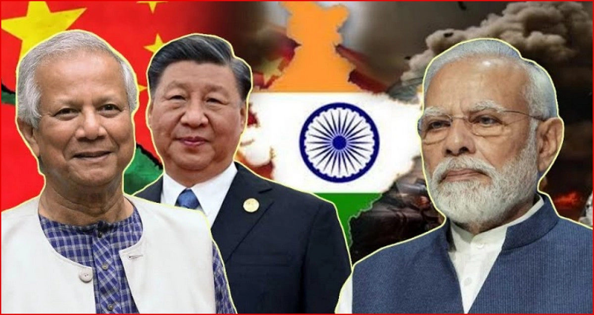 ভারতকে ঘিরে ফেলছে চীন পাকিস্তান বাংলাদেশ