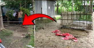 কবর থেকে উঠে এলো বাড়ির উঠানে: সিরাজগঞ্জে রহস্যময় ঘটনা!