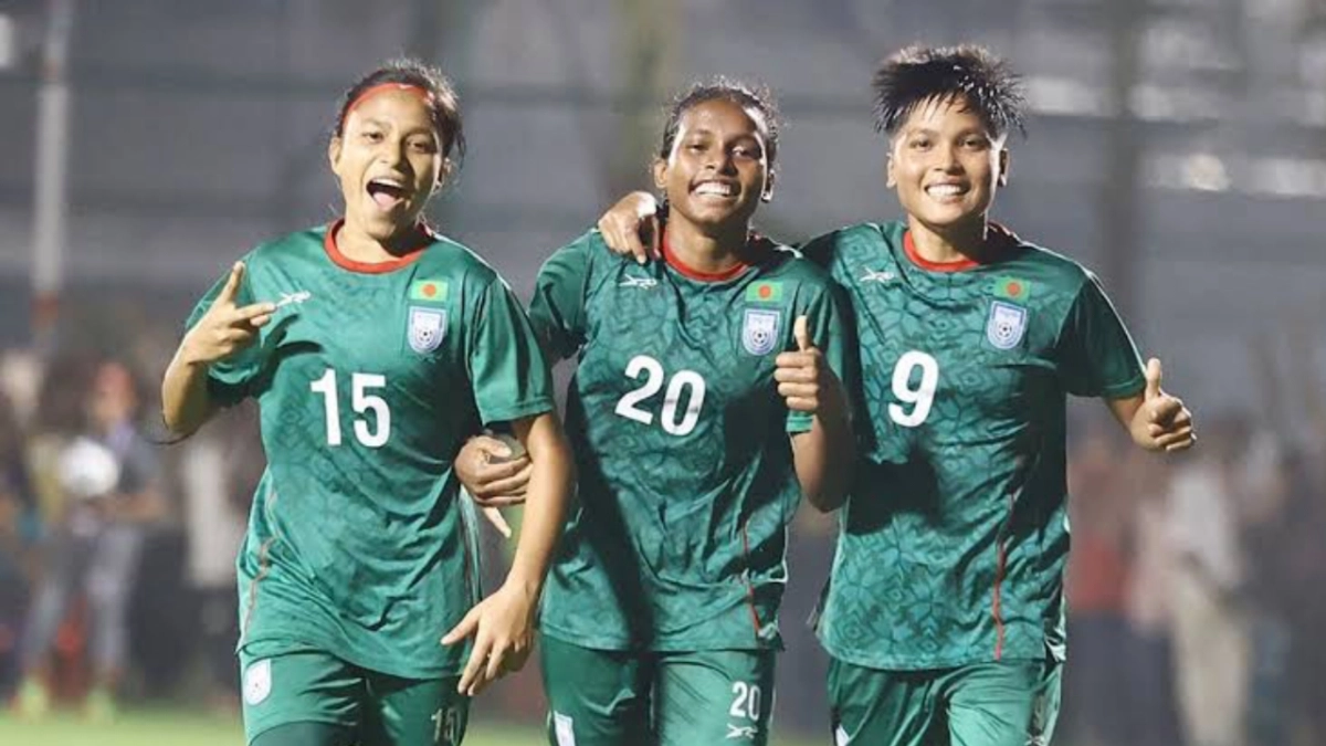 বাংলাদেশ বনাম দক্ষিণ কোরিয়া: হাফ টাইম শেষে দুই গোল