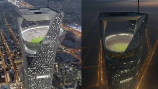 মাটি থেকে ১১৫০ ফুট উঁচুতে স্টেডিয়াম বানাচ্ছে সৌদি আরব