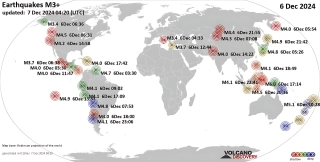 বিশ্বজুড়ে ২৪ ঘণ্টায় ৯১ ভূমিকম্প রেকর্ড