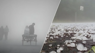 শিলাবৃষ্টিসহ আসছে তীব্র শৈত্যপ্রবাহ, তাপমাত্রা নামবে ৪ ডিগ্রিতে