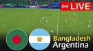 শুরুতে আর্জেন্টিনার জালে বাংলাদেশের গোল: Live দেখুন এখানে