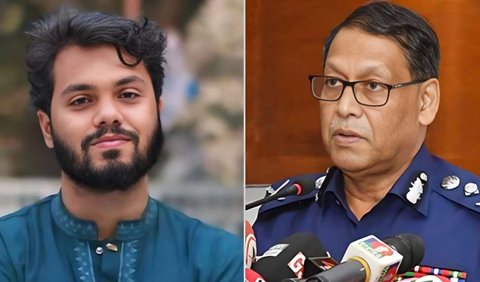 হাদির ওপর হামলা কারা কে, জানালেন আইজি‌পি