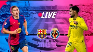 ভিলারিয়াল বনাম বার্সেলোনা: (Live) দেখুন এখানে