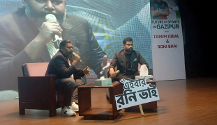 বিএনপি প্রার্থীর প্রচারণায় তামিম ইকবাল