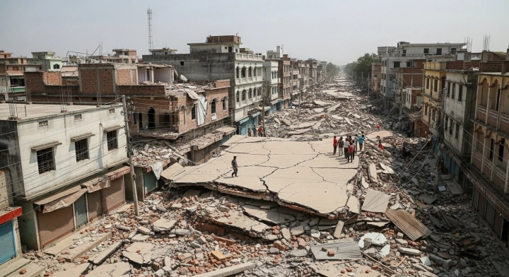 যেকোন সময় ৯ মাত্রার ভূমিকম্পের শঙ্কায় বাংলাদেশ: কতটা ঝুঁকিতে কোন জেলা