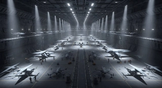 মাটির নিচে বিশাল ড্রোন ঘাঁটি: সামরিক শক্তির ভিডিও প্রকাশ করল ইরান