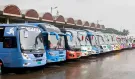 রাজধানীর বাস কাউন্টারগুলোতে টিকিট বিক্রি বন্ধ