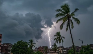 রাতে ৭ জেলায় কালবৈশাখী ঝড়ের শঙ্কা, ১ নম্বর সতর্ক সংকেত