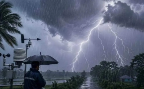 সন্ধ্যার মধ্যে ৫ জেলায় ৬০ কিমি বেগে ঝড়ের শঙ্কা