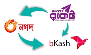 বদলে যাচ্ছে বিকাশ-নগদে টাকা পাঠানোর নিয়ম