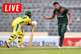 চলছে বাংলাদেশ-অস্ট্রেলিয়া দ্বিতীয় টি-টোয়েন্টি, সরাসরি দেখুন এখানে